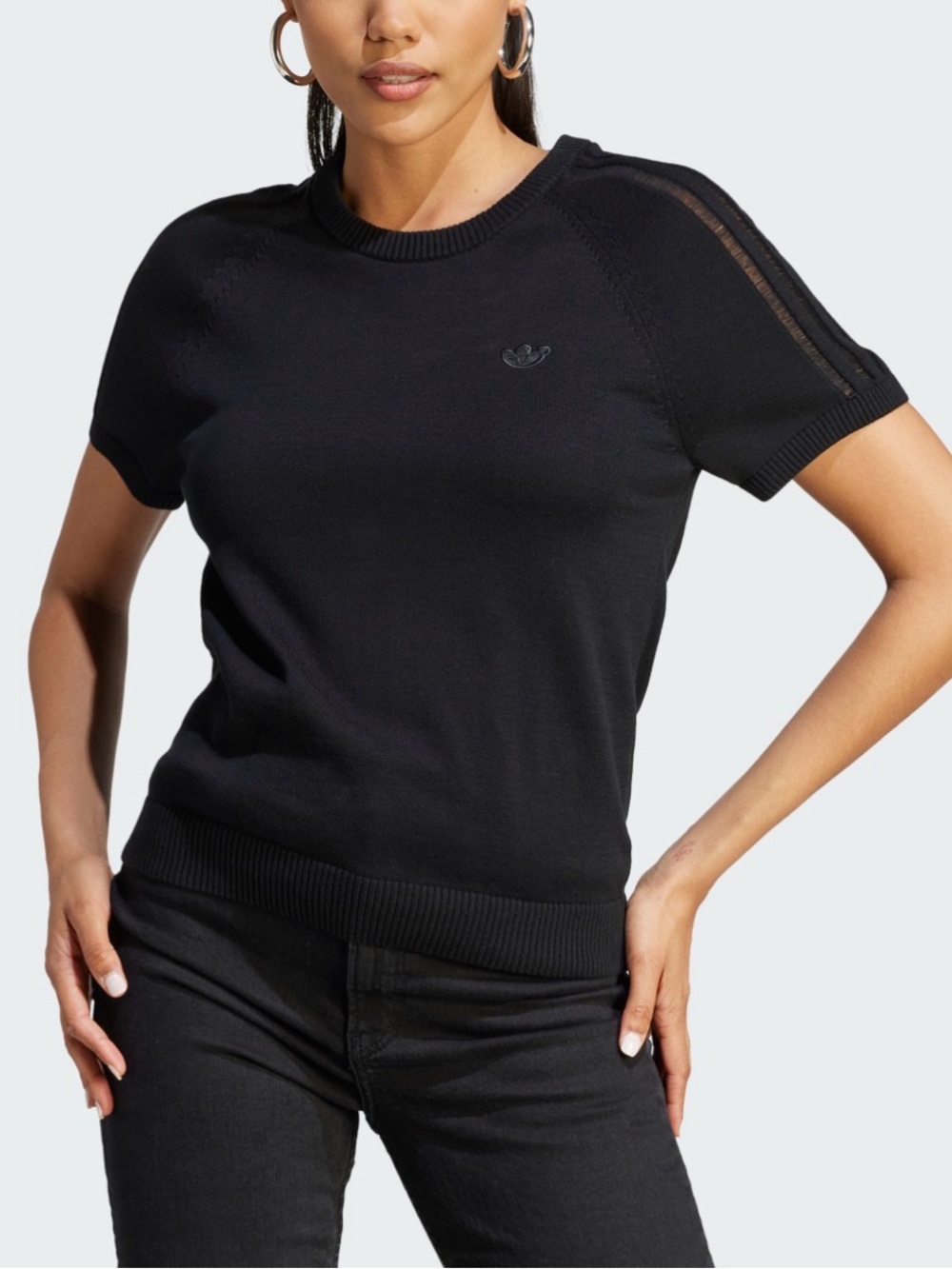 Adidas x BLUE VERSION Knit Short Sleeve Tee